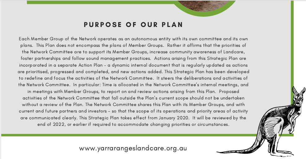 large purpose of our plan
